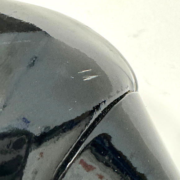 Alaia Black Patent Leather Pumps High Heels White Stitching Red Trim Size 36.5 - Picture 14 of 16